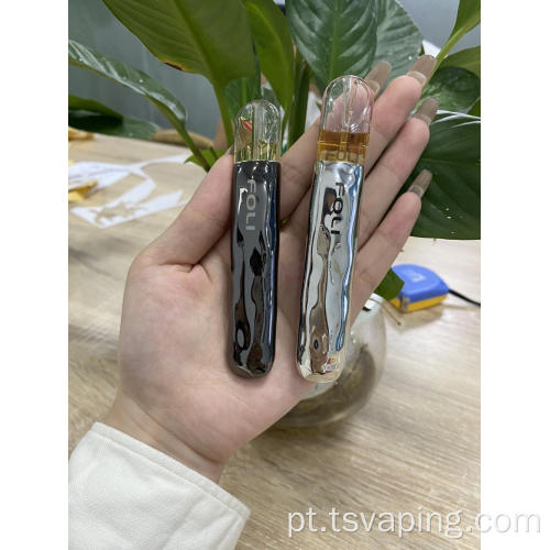 Vape descartável de metal de dispositivo Foli Vape de alta qualidade